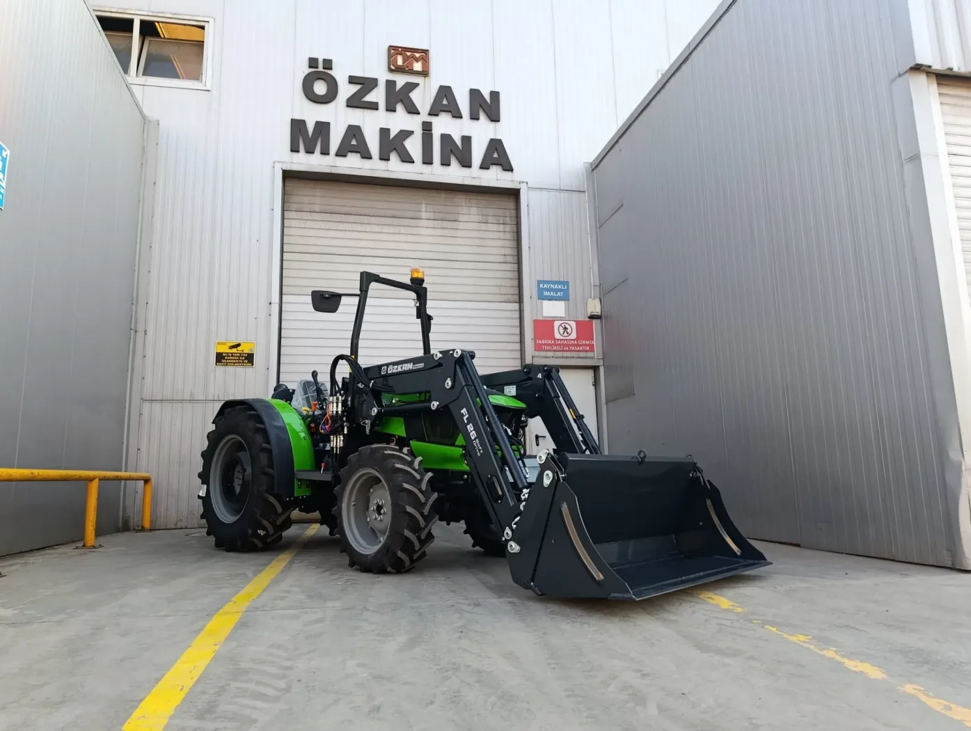 FL 26 traktör ön yükleyici Özkan Makina